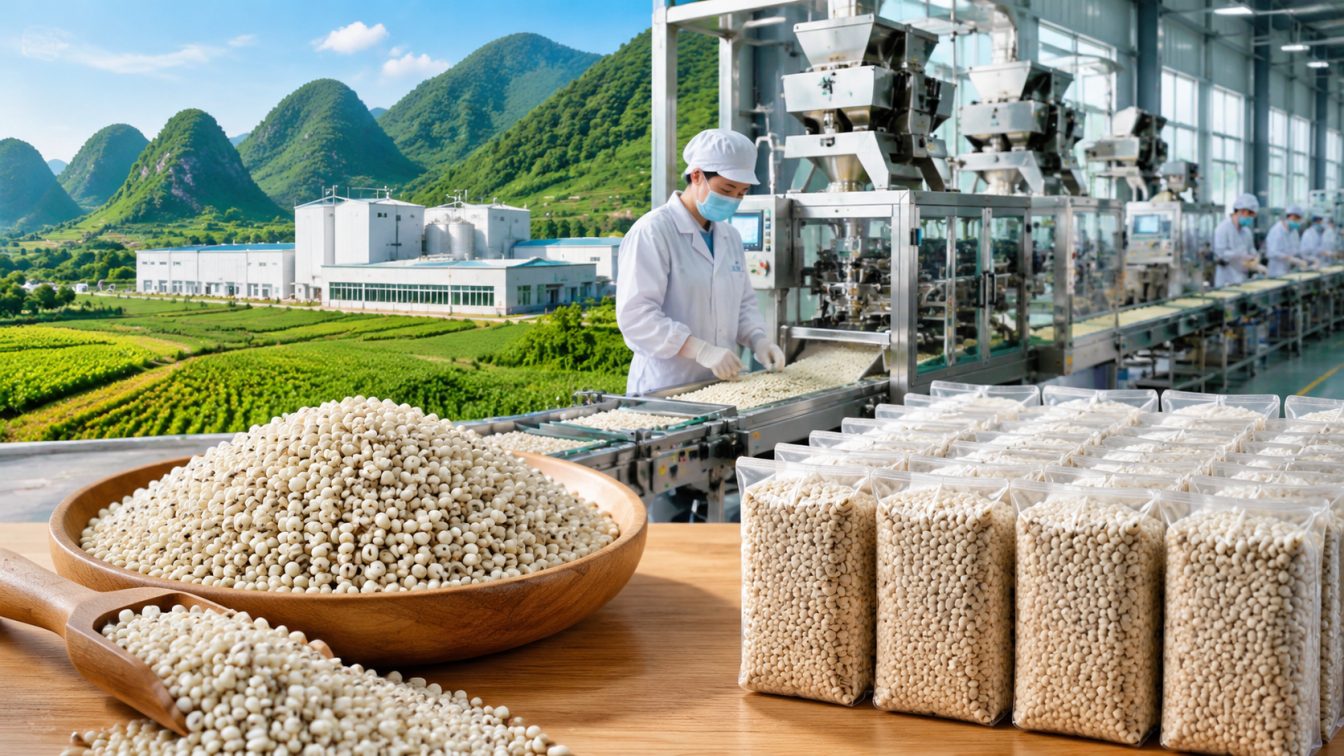 大关县为薏仁米采购提供产地直供